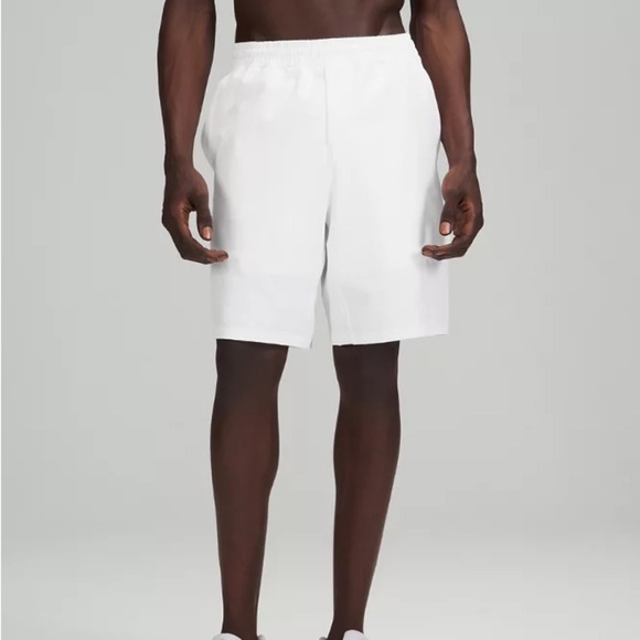 Lululemon Pace Breaker Lined Short 9" White Men XL Athletic - Picture 12 of 12